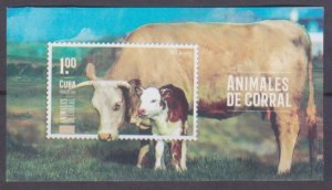 2019 Cuba 6523/B372 Fauna - Domestic animals