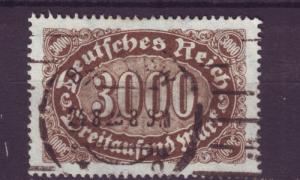 J4684 JLstamps 1922-3 germany used #206 numeral