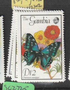 Gabon Butterfly SC 837-8, 841-2 MNH (1ezb) 