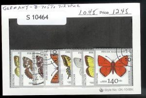 GERMANY Sc#B705-712 Complete Set Used