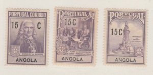 Angola Scott #RA1-RA2-RA3 Stamp  - Mint Set