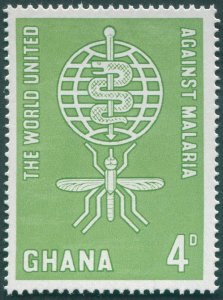 Ghana 1962 4d yellow-green Malaria SG297 MNH