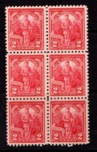 Scott 643 MNH Block of 6