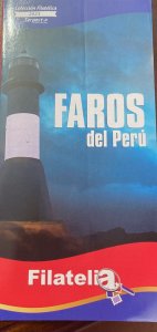 PN) 2023 PERU, PERUVIAN LIGHTHOUSES, PHILATELIC EDITION, FDB XF