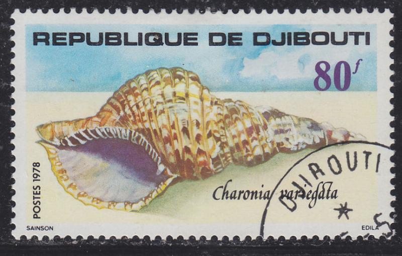 Djibouti 481 Charonia Variegata 1978