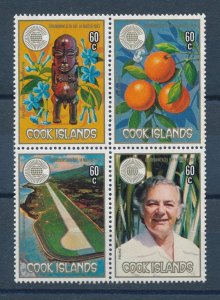 [114365] Cook Islands 1983 Commonwealth Day Rarotonga oranges airport  MNH