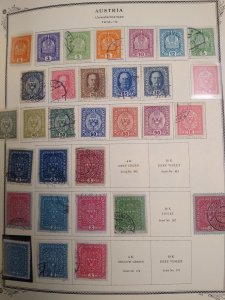 collection in album Austria to 1992 not catalogued