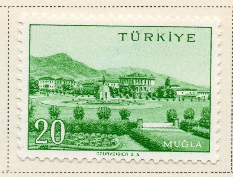 Turkey 1960 Early Issue Fine Mint Hinged 20K. 091444