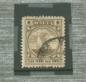 Malta #15v Used Single