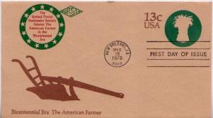 United States, First Day Cover, Postal Stationery