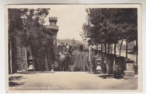 SPAIN, 1930 ppc. Palma de Mallorca, Calle de la Seo, 25c. to GB.