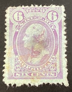 United States #RB17 1875-81 6c violet blue