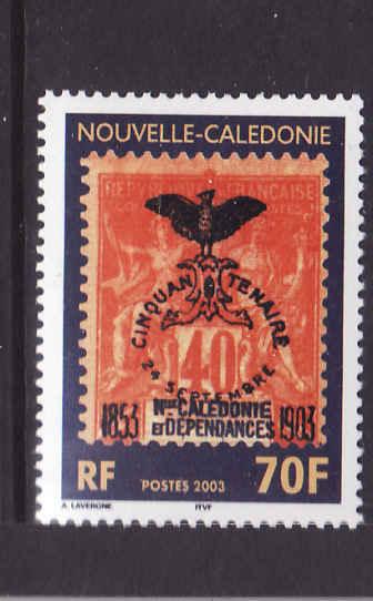 New Caledonia-Sc#913-Unused NH set-Jubilee Issue-2003-