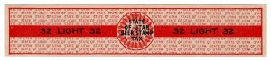 (I.B) US State Revenue : Beer Tax 32oz (Utah)