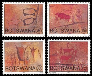 Botswana 1991 Scott #490-493 Mint Never Hinged