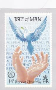 Isle of Man 1986 IOM Post Office Christmas Greeting Card VGC