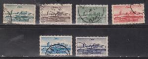 LEBANON Scott # C155, C159-62, C164 Used - Airmail Issue