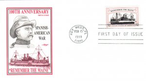 #3192 Remember the Maine Artmaster FDC