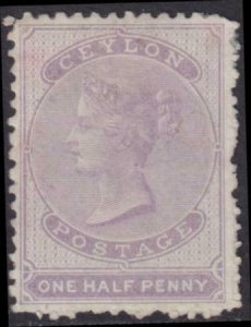 Ceylon 1857-1858 SC 14 Mint