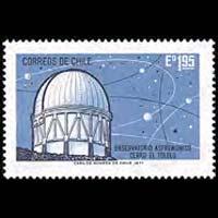 CHILE 1971 - Scott# 412 Observatory Set of 1 NH