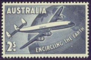AUSTRALIA C8 MNH 1958 CONSTELLATION - GLOBE