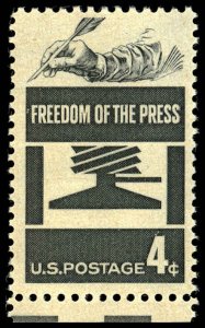 US Sc 1119 F-VF/MNH  - 1958 4¢ Freedom of the Press