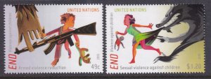 UN New York 1116-1117 MNH VF