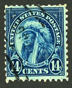 U.S. #565 USED