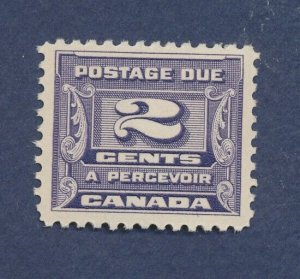 CANADA - Scott  J12  - unused hinged -- Postage Due