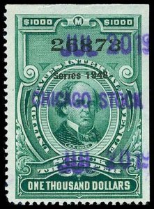 U.S. REV. DATED GREENS RD283  Used (ID # 83234)