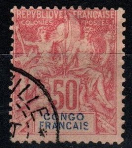 French Congo #31 F-VF Used CV $40.00 (X9059)