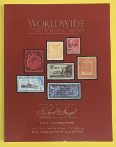 Worldwide Stamps and Postal History, Robert A. Siegel, Sale 1114, Dec 9-10, 2015 