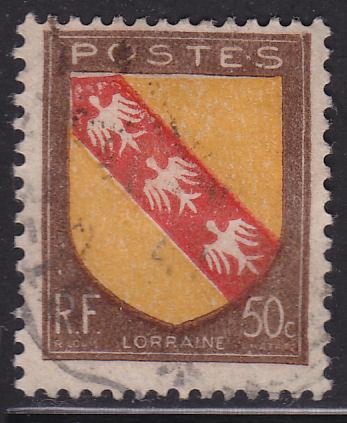 France 564 Lorraine Coat of Arms 1946