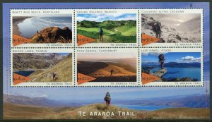 2019 NEW ZEALAND SG: U/A - TE ARAROA TRAIL -  UNMOUNTED MINT MINI SHEET