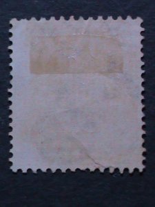 ​PLASTINE 1927- SC#72-MOSQUE OF OMAR- USED FANCY CANCEL VF 96 YEARS OLD