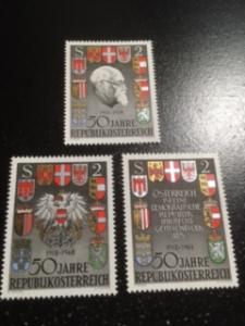 Austria sc 820-822 MNH