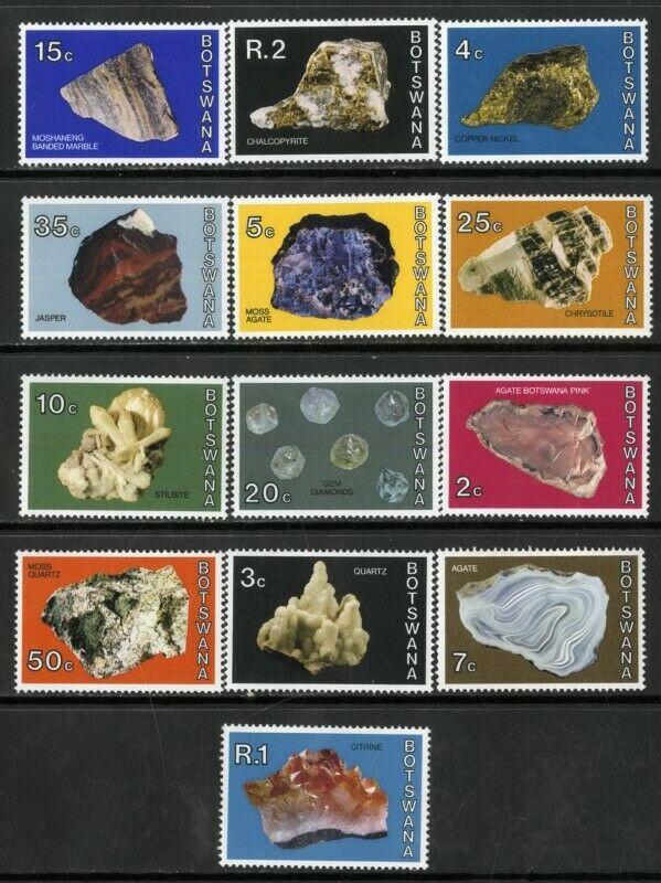 Botswana Stamps # 115-27 XF OG NH W/O #114