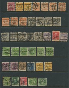 Philippines Lot of 50+ Better Precancels, Tagle Overprint Stamps & More (BY1991)