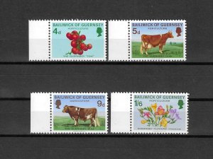 GUERNSEY 1970 SG 36/9 MNH