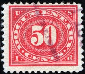 R238 50¢ Documentary Stamp (1917) Used