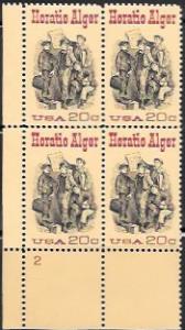 US #2010 MNH PB  Horatio Alger