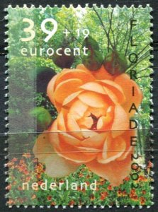 Netherlands Sc#B733 MNH, 39c+19c multi, Summer stamps 2002 (2002)