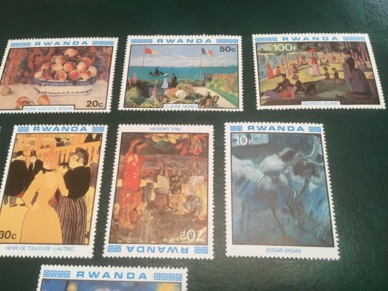 ICOLLECTZONE Rwanda #983-991 VF NH (Bk4)