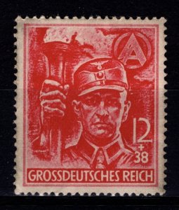 Germany 1945 12th Anniv. of Third Reich, 12pf + 38pf [Used]