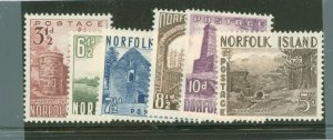 Norfolk Island #13-18 Unused Single (Complete Set)