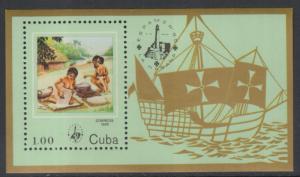 XG-D418 SHIPS - Havana, 1985 Espamer '85 MNH Sheet