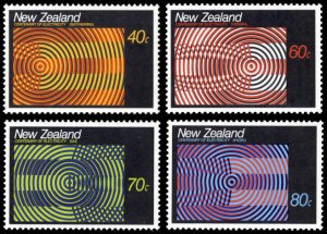 New Zealand 1988 Scott #890-893 Mint Never Hinged
