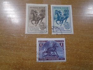 Russia  #  1789-91    used