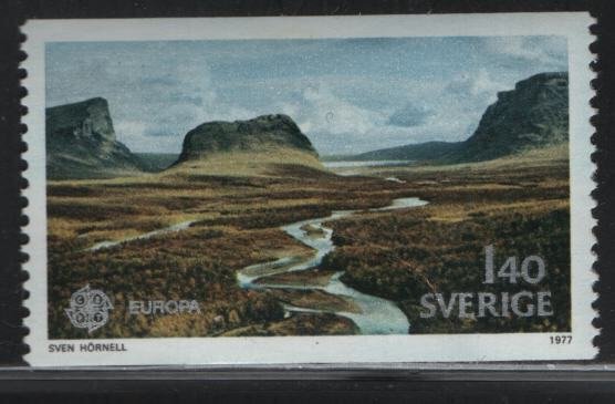 SWEDEN, 1211,  HINGED, 1977, Rapadalen valley