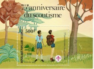 CONGO -  SCOUTING 75TH ANNIVERSARY  1985   S576